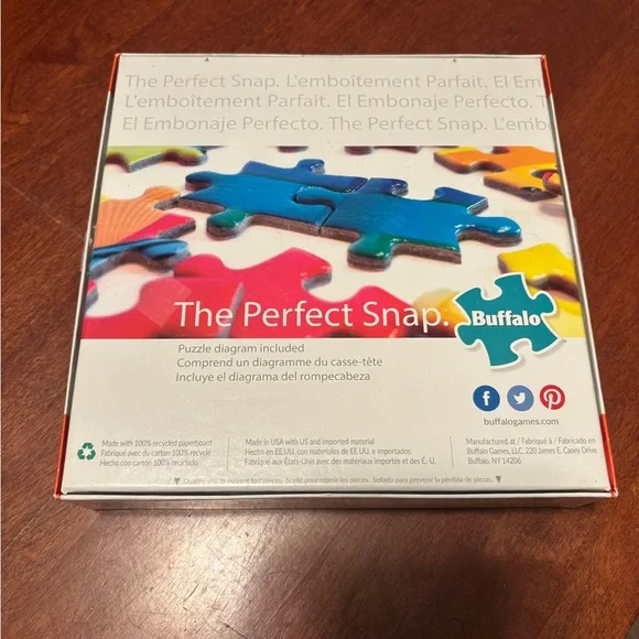 DARRELL BRUSH LARGE PIECE Lakeside Sunset Puzzle - Picture 4 of 10